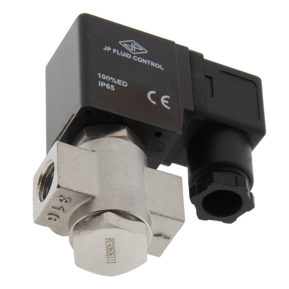 Magnetventil ST-DB 1/4'' NO Edelstahl EPDM 0-12bar 230V AC