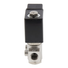 Magnetventil ST-DB 1/4'' NO Edelstahl EPDM 0-12bar 12V DC