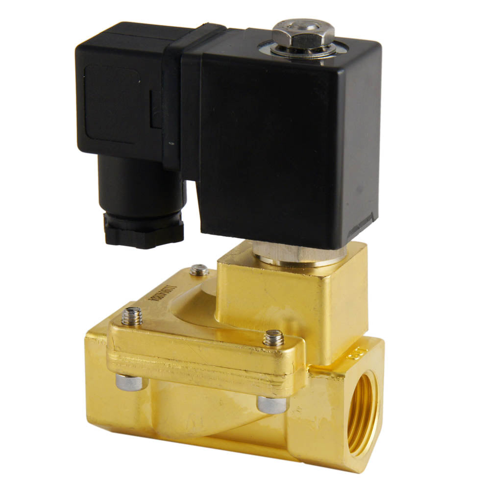 Magnetventil ST-IA 1/2'' NPT Messing FKM 0,5-16bar 12V DC