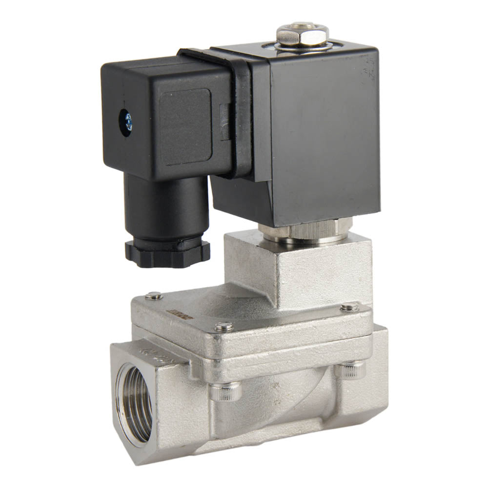 Magnetventil ST-IA 1/2'' Edelstahl FKM 0,5-16bar 12V DC