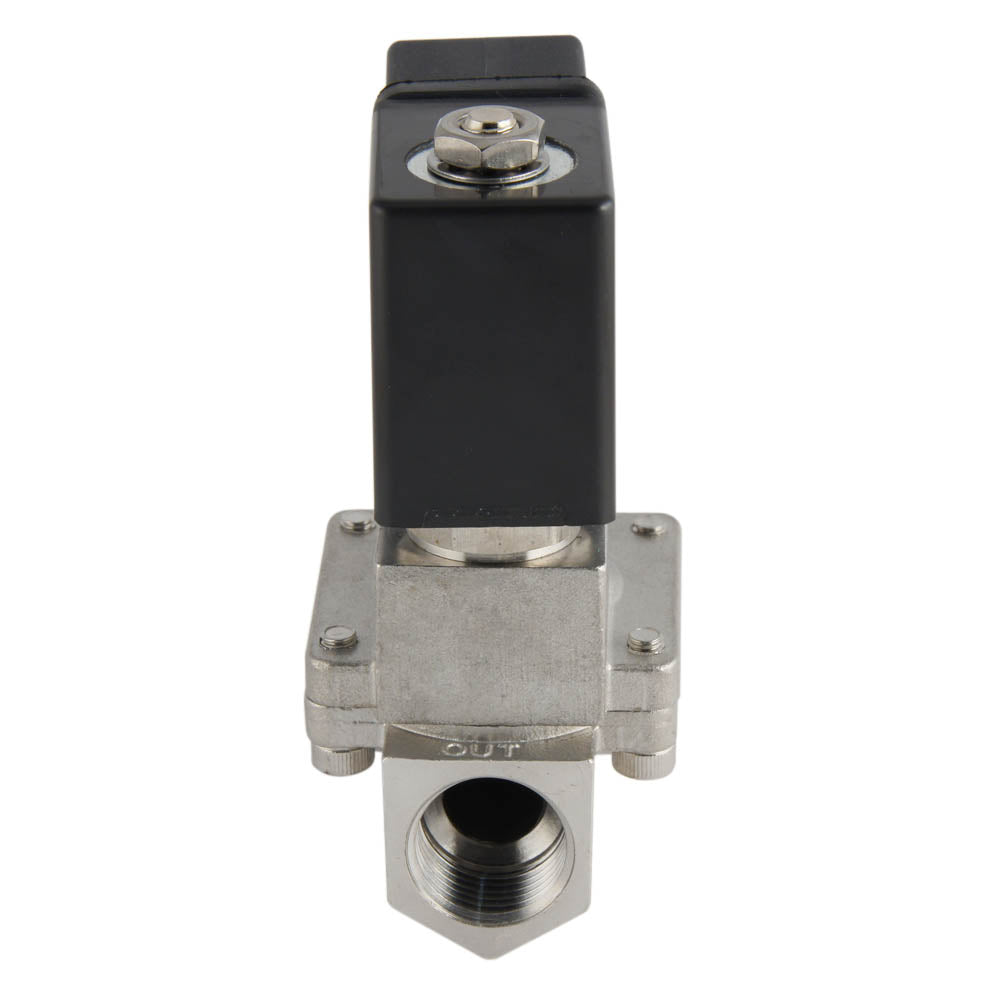 Magnetventil ST-IA 1/2'' NPT Edelstahl EPDM 0,5-16bar 12V DC