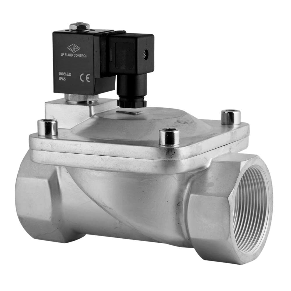 Magnetventil ST-IA 2'' Edelstahl FKM 0,5-16bar 12V DC