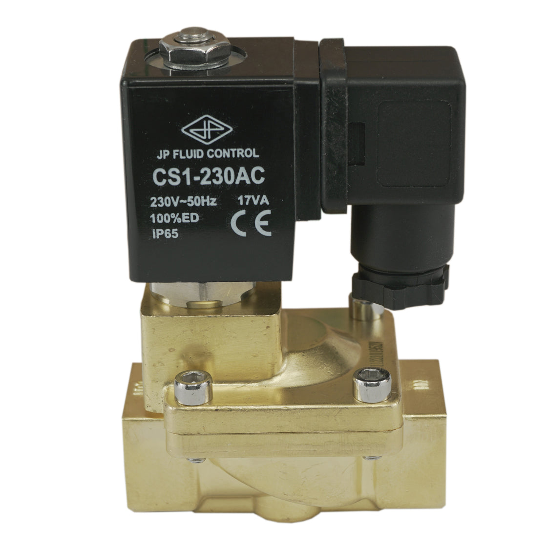 Magnetventil ST-IA 3/8'' Messing EPDM 0,5-16bar 230V AC