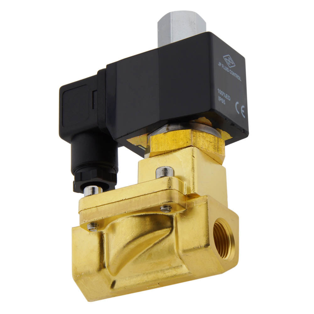Magnetventil ST-IB 3/8'' NO Messing FKM 0,5-13bar 12V DC