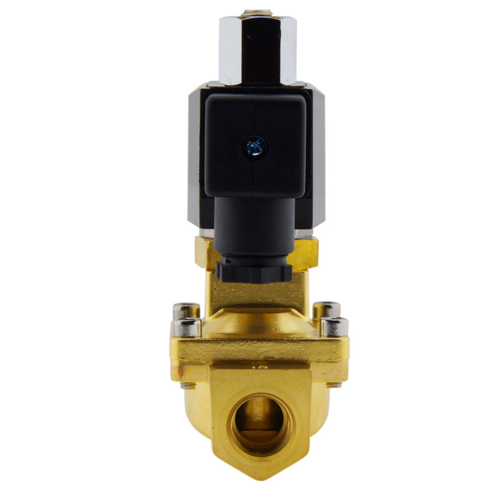 Magnetventil ST-IB 3/8'' NO Messing FKM 0,5-13bar 12V DC