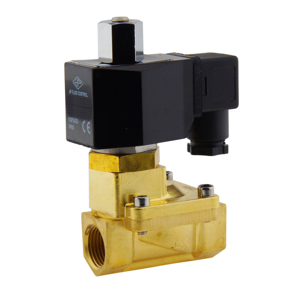 Magnetventil ST-IB 1/2'' NO Messing FKM 0,5-13bar 12V DC