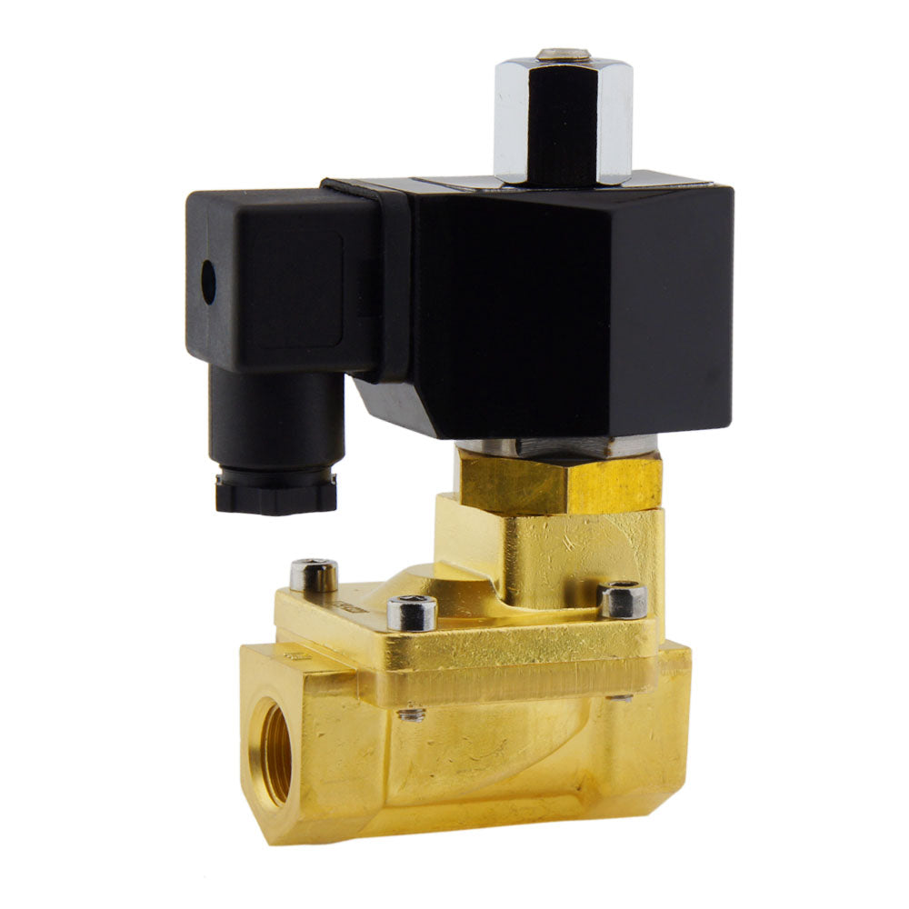 Magnetventil ST-IB 3/8'' NO Messing FKM 0,5-13bar 12V DC
