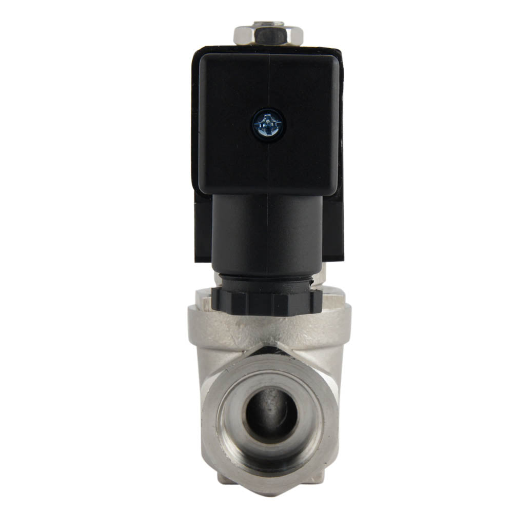 Magnetventil ST-SA 1/2'' Edelstahl EPDM 0-16bar 120V AC