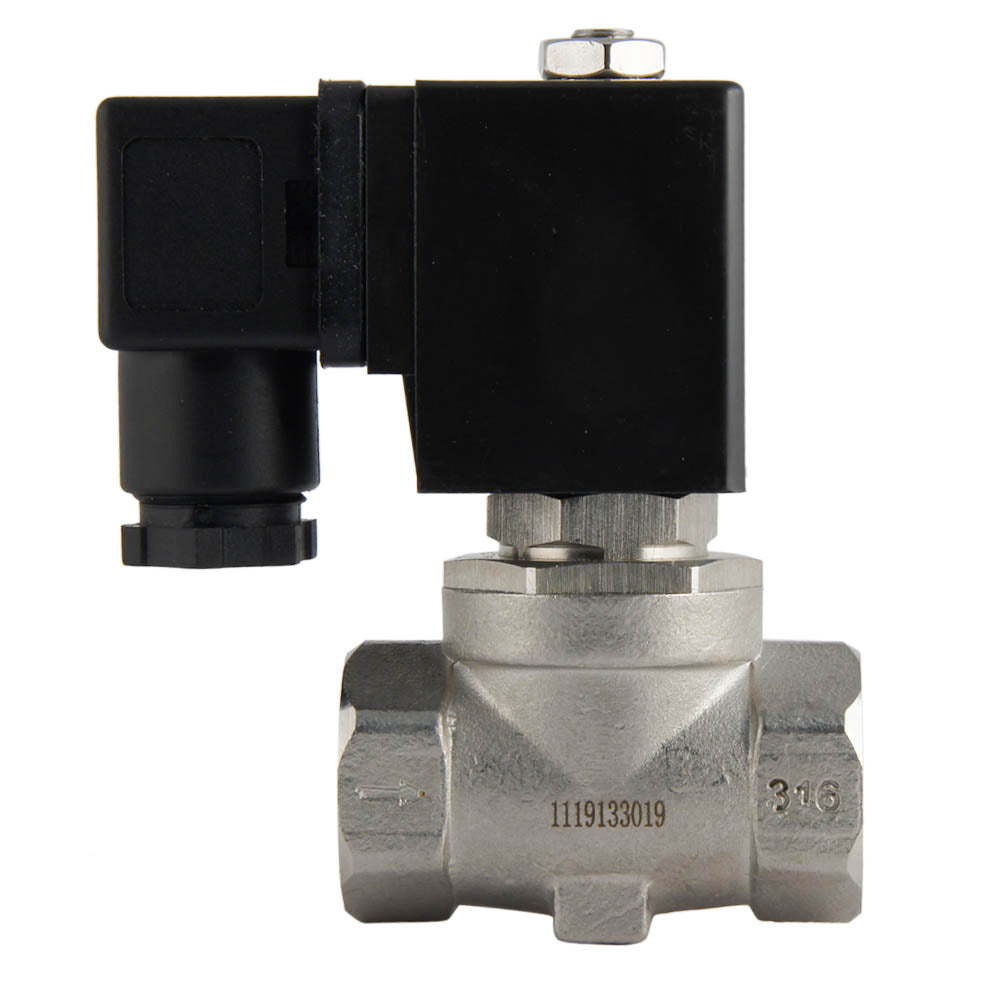Magnetventil ST-SA 1/4'' Edelstahl EPDM 0-10bar 12V DC