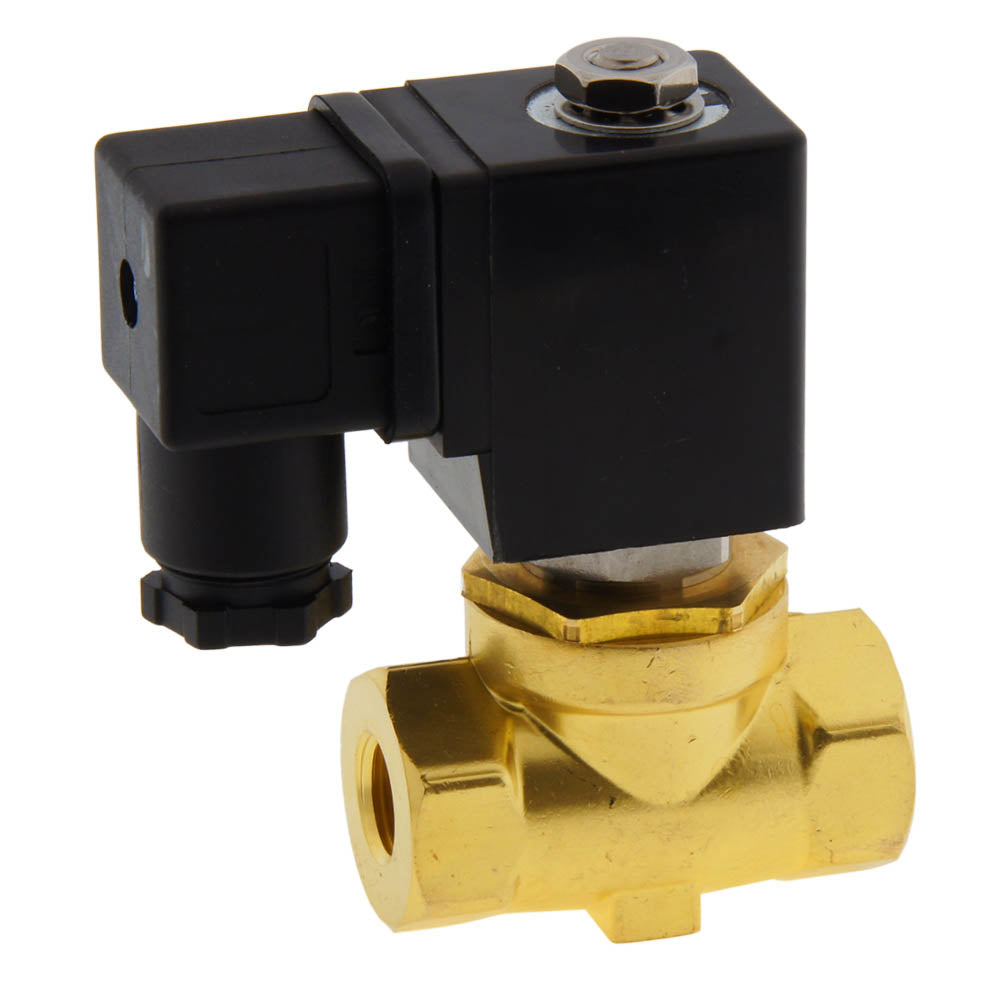 Magnetventil ST-SA 1/4'' NPT Messing FKM 0-16bar 120V AC