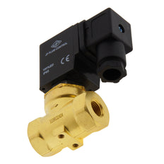 Magnetventil ST-SA 1/4'' Messing FKM 0-10bar 12V DC