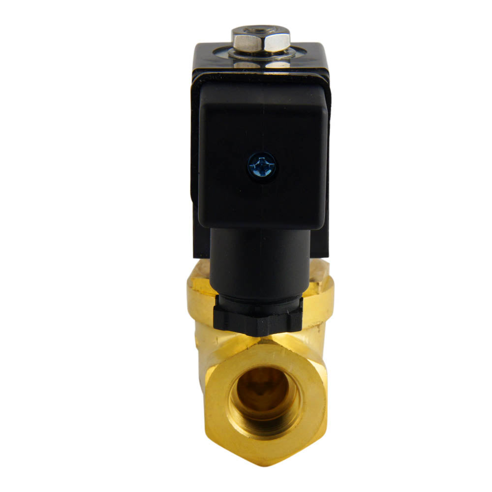 Magnetventil ST-SA 3/8'' NPT Messing FKM 0-10bar 12V DC