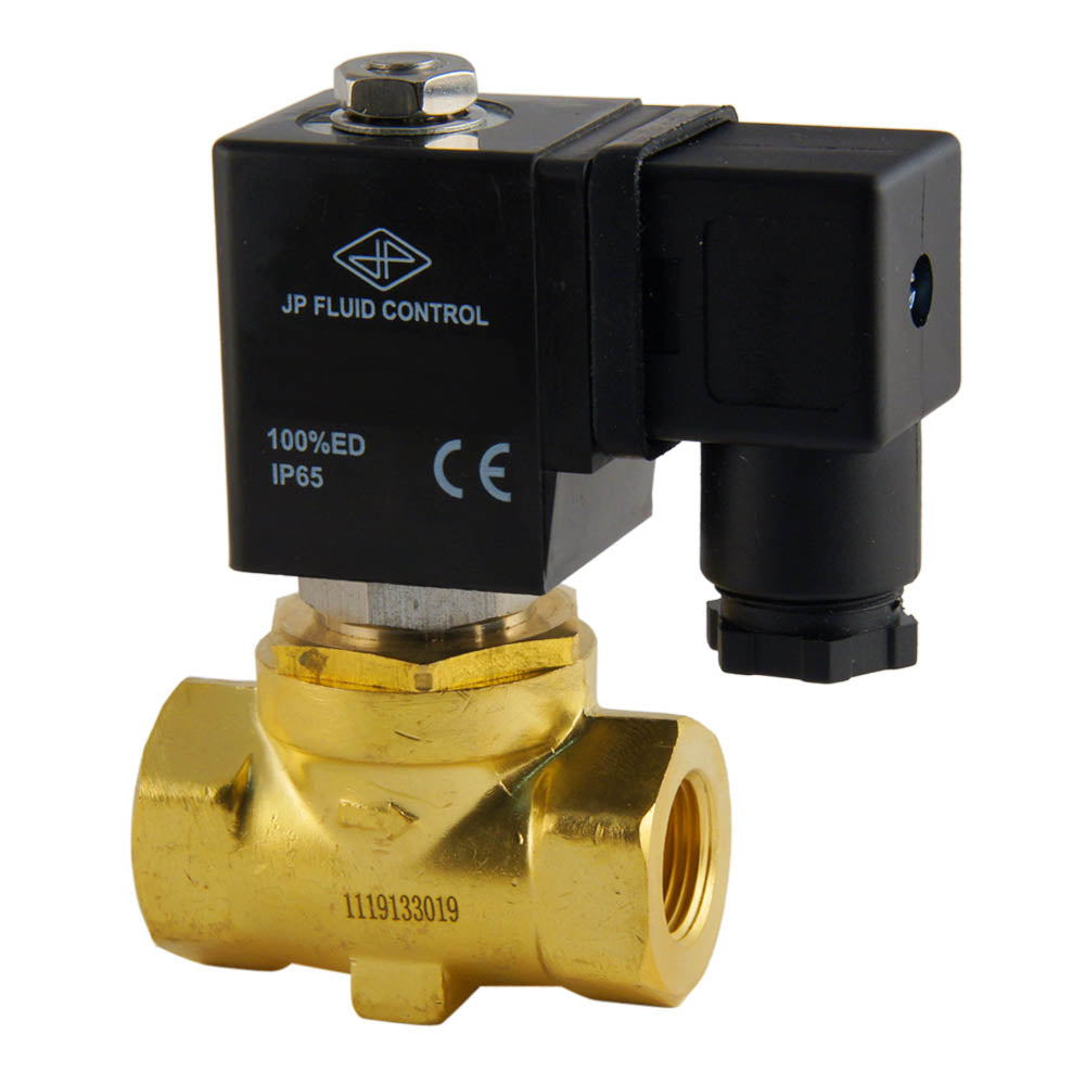 Magnetventil ST-SA 3/8'' Messing EPDM 0-10bar 12V DC