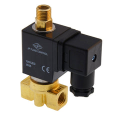 Magnetventil TW-DA 1/4'' 3/2 Wege NC Messing EPDM 0-5bar 230V AC