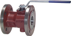 DN 100 PN 16 Cast Iron 2-Way Flanged Ball Valve