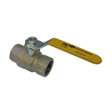 100 - G1'' 2-Wege-Kugelhahn voller Durchgang F/F - Gaszulassung