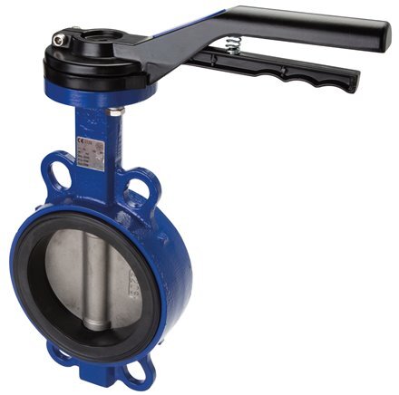 DN40 (1-1/2 inch) PN16 Wafer Butterfly Valve GG25-Stainless steel-EPDM