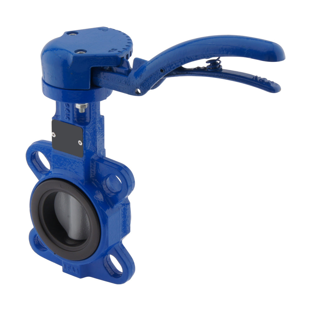 DN100 (4 inch) PN16 Wafer Butterfly Valve GGG40-Stainless steel-NBR