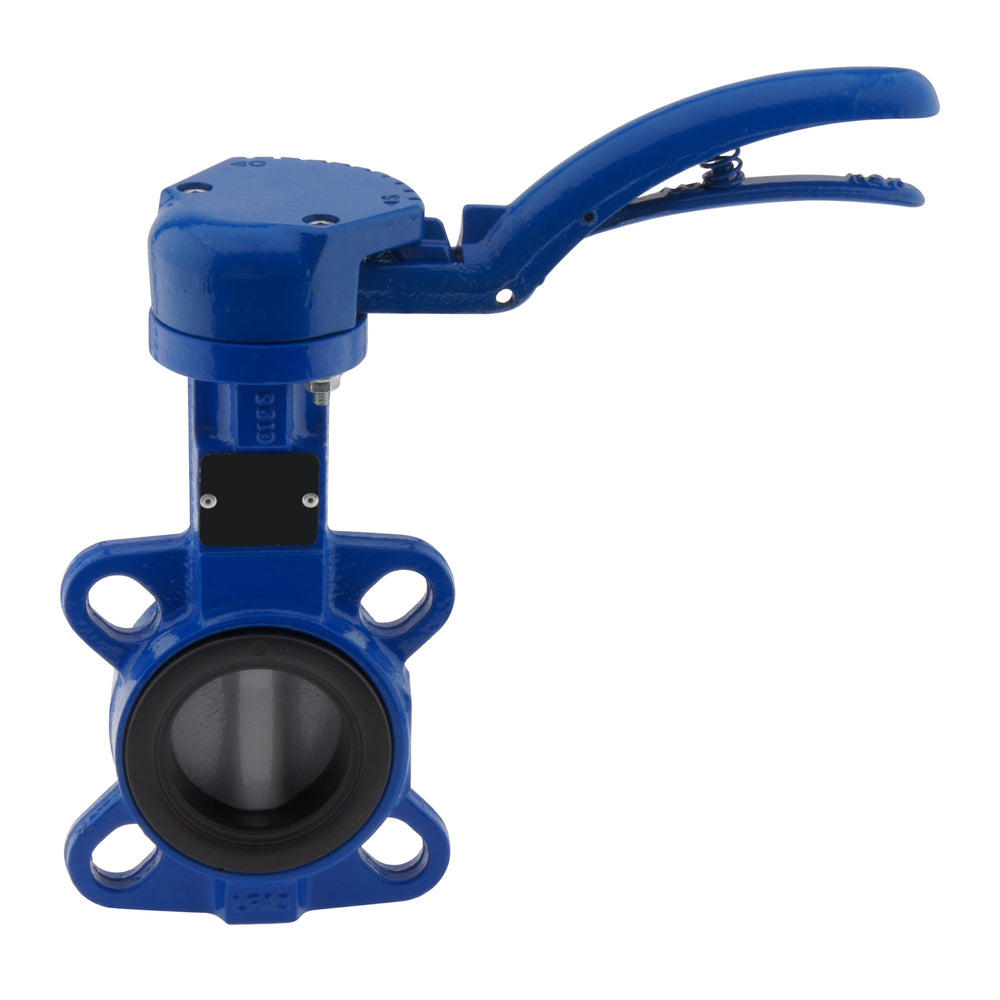 DN100 (4 inch) PN16 Wafer Butterfly Valve GGG40-GGG40 polyamide-coated-NBR (Composite)