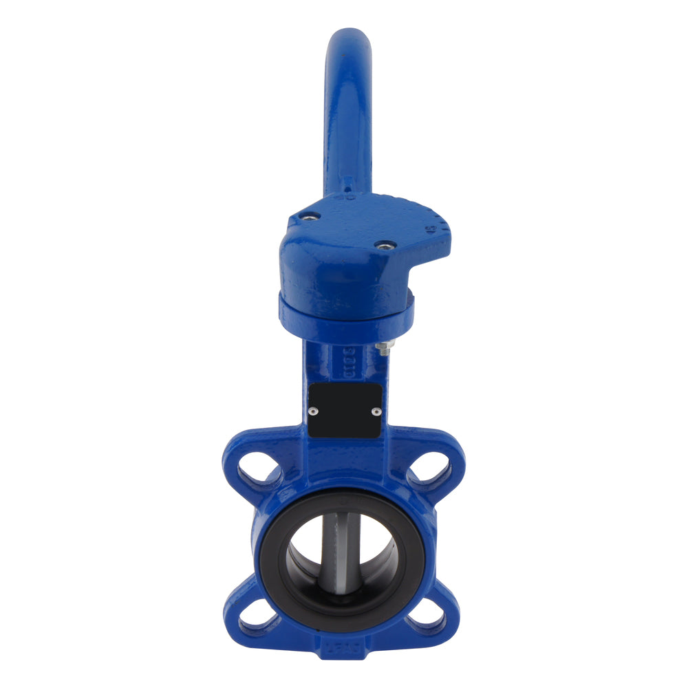 DN40 (1-1/2 inch) PN16 Wafer Butterfly Valve GGG40-Stainless steel-EPDM