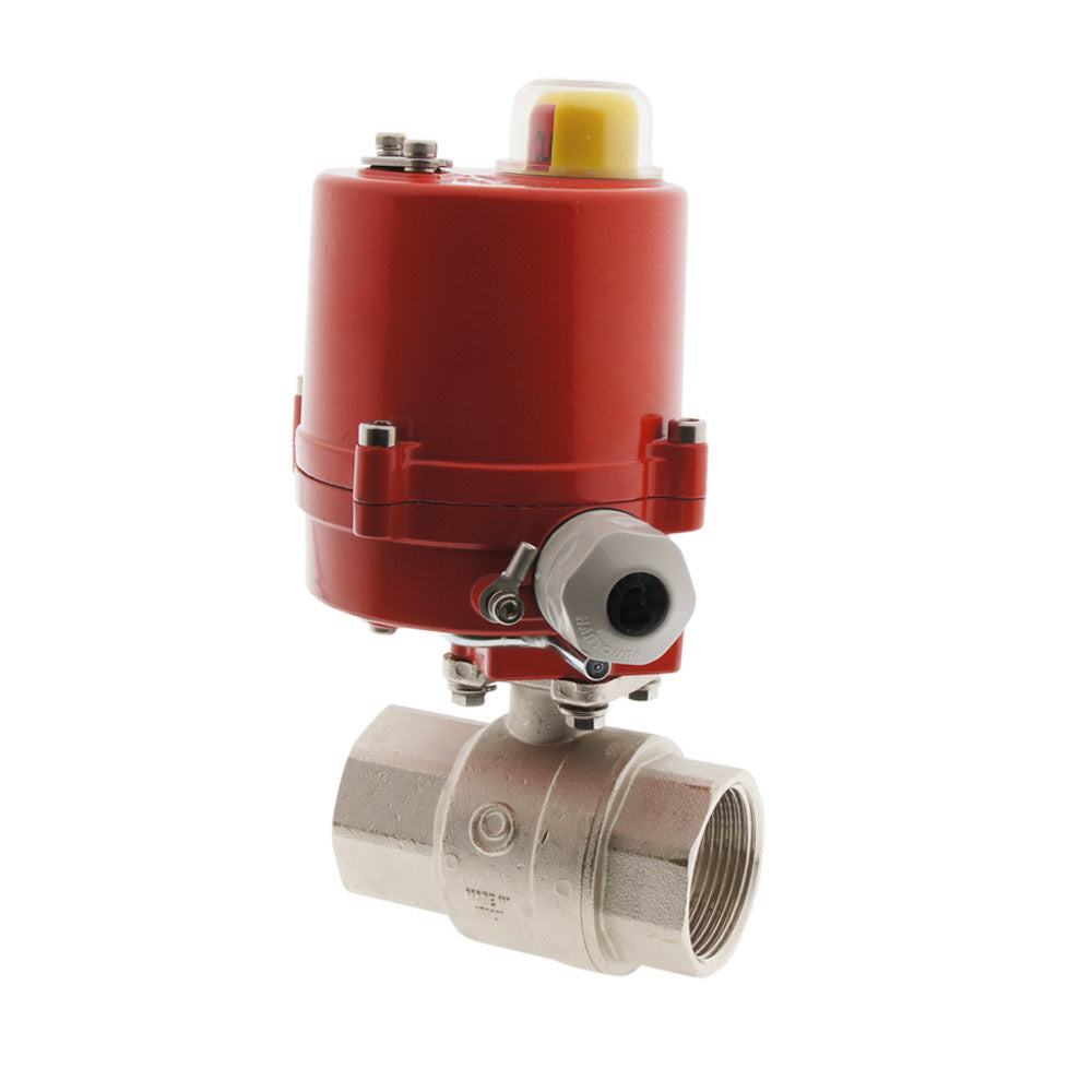 G1/2'' 12V DC 2-Way Brass Electrical Ball Valve - BL2BA