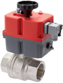 G2-1/2'' 24-240V AC/DC Fail-Safe 2-Way Brass Ball valve