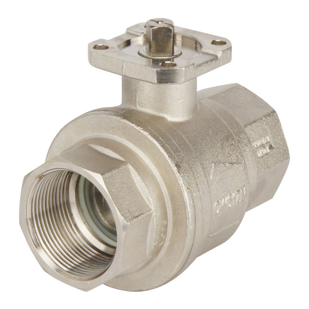 G1'' 2-Wege-Messing Pneumatischer Kugelhahn Feder offen - BL2BA