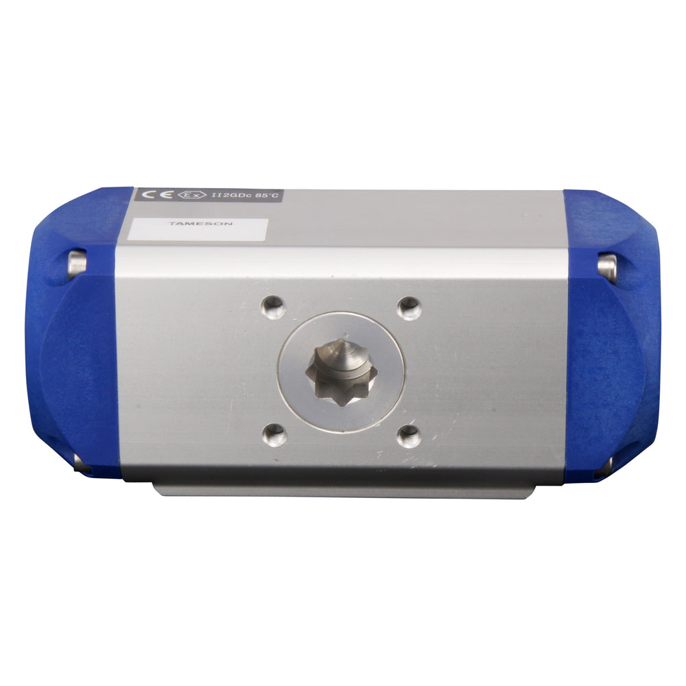 G1'' 2-Wege-Messing Pneumatischer Kugelhahn Feder offen - BL2BA