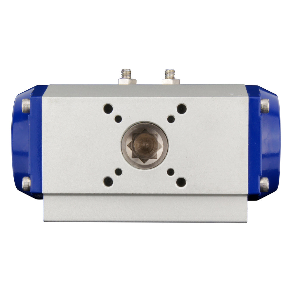 G4'' 2-Wege-Messing Pneumatischer Kugelhahn Feder offen - BL2BA