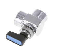 G 3/8 Zoll kompakter 2-Wege-Winkelkugelhahn aus Messing