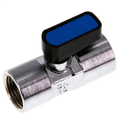 Rp 1/2 Zoll 2-Wege-Messing Mini-Kugelhahn Kompakt EN331 Gas 20 Bar