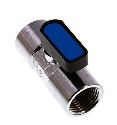 Rp 1/2 Zoll 2-Wege-Messing Mini-Kugelhahn Kompakt EN331 Gas 20 Bar