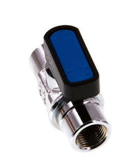 Rp 1/8 inch 2-Way Brass Mini Ball Valve Compact EN331 Gas 20 Bar