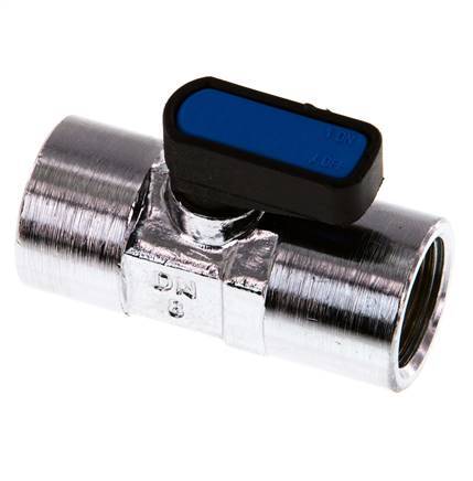 Rp 3/8 Zoll 2-Wege-Messing Mini-Kugelhahn Kompakt EN331 Gas 20 Bar