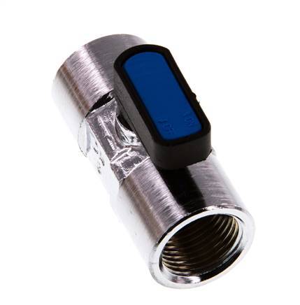 Rp 3/8 Zoll 2-Wege-Messing Mini-Kugelhahn Kompakt EN331 Gas 20 Bar