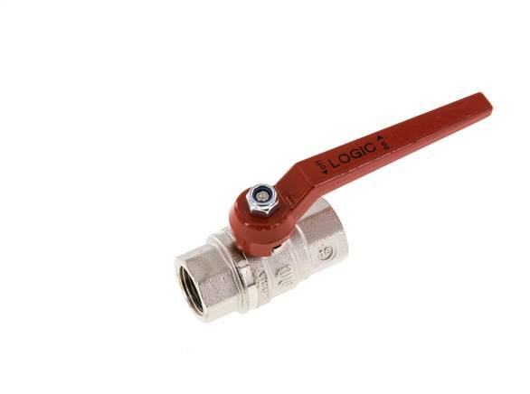 Rp 1/2 Zoll silikonfreier 2-Wege-Messing-Kugelhahn