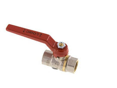 Rp 3/8 Zoll silikonfreier 2-Wege-Messing-Kugelhahn