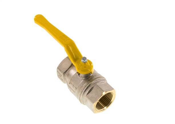 Rp 1 Zoll Gas 2-Wege-Messing-Kugelhahn