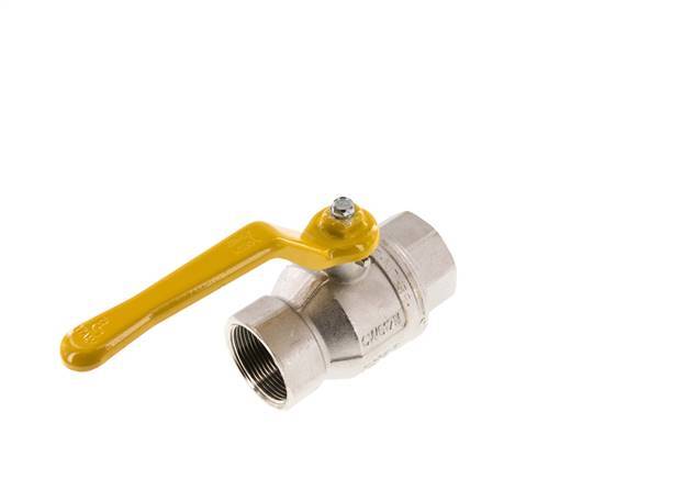 Rp 1 1/2 inch Gas 2-Way Brass Ball Valve