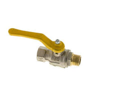 Männlich bis weiblich R/Rp 1/2 Zoll Gas 2-Weg Messing Kugelhahn