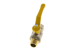 Männlich bis weiblich R/Rp 1/2 Zoll Gas 2-Weg Messing Kugelhahn