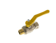 Männlich bis weiblich R/Rp 1/2 Zoll Gas 2-Weg Messing Kugelhahn
