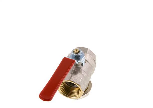 G 1 inch Integrated Strainer 2-Way Brass Ball Valve