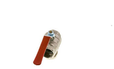 G 1-1/2 Zoll Integrierter Schmutzfänger 2-Wege-Messing-Kugelhahn