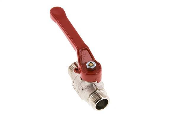 G 1/2 Zoll 2-Wege-Messing-Kugelhahn mit Außengewinde