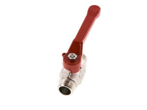 G 1/2 Zoll 2-Wege-Messing-Kugelhahn mit Außengewinde