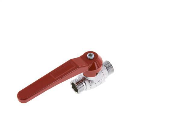 G 3/8 Zoll 2-Wege-Messing-Kugelhahn mit Außengewinde