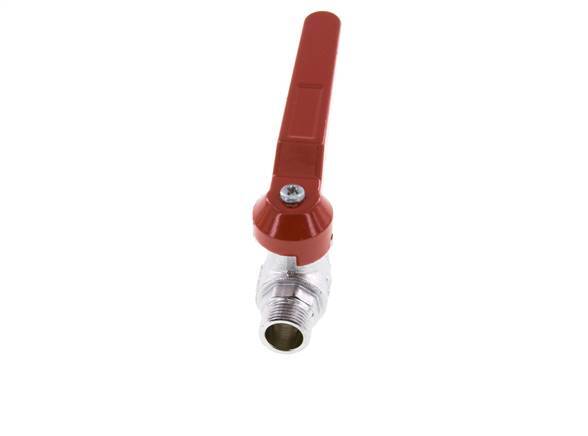 G 3/8 Zoll 2-Wege-Messing-Kugelhahn mit Außengewinde