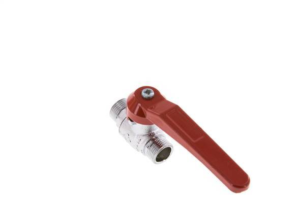 G 3/8 Zoll 2-Wege-Messing-Kugelhahn mit Außengewinde