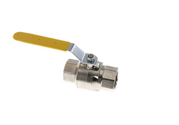 Rp 1-1/2 Zoll 2-Wege-Sauerstoff-Kugelhahn aus Messing